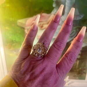 One of a kind hand made artisan ring